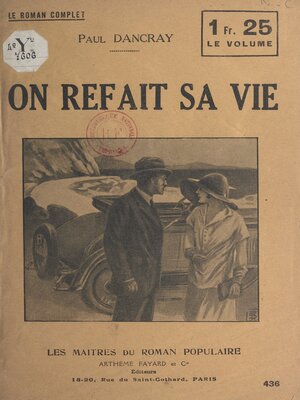 cover image of On refait sa vie